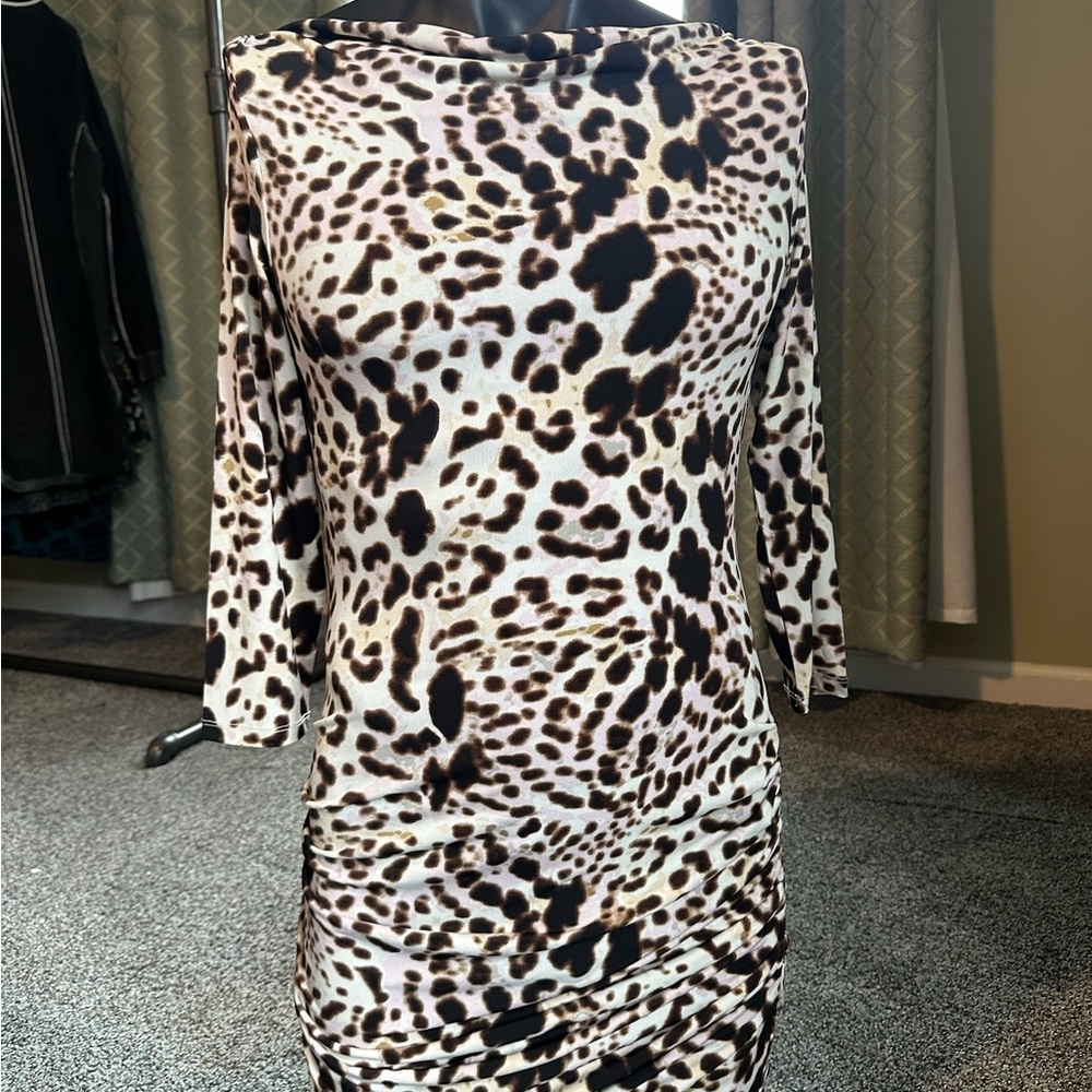 Leopard Print Women's Dress